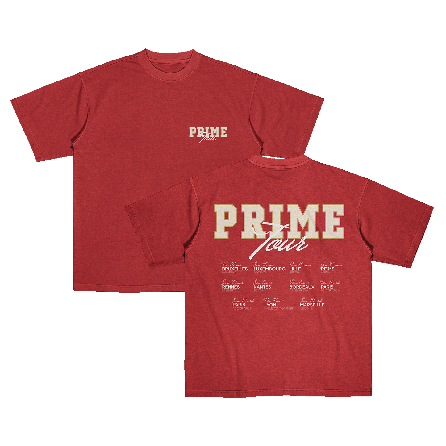 T-SHIRT PRIME TOUR